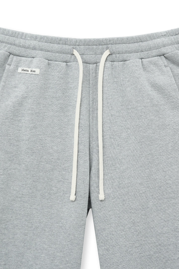 Matin Kim Boots Cut Slim Cargo Sweatpants — Gray