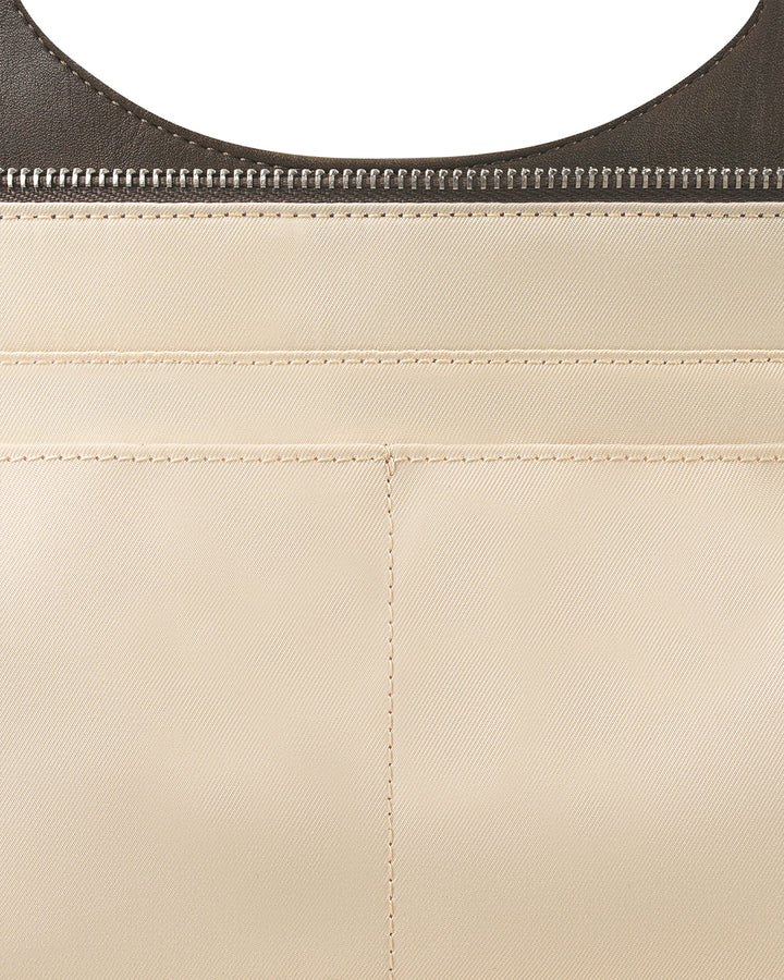 Stand Oil Lene Bag · Wrinkled Leather Crossbody — Brown