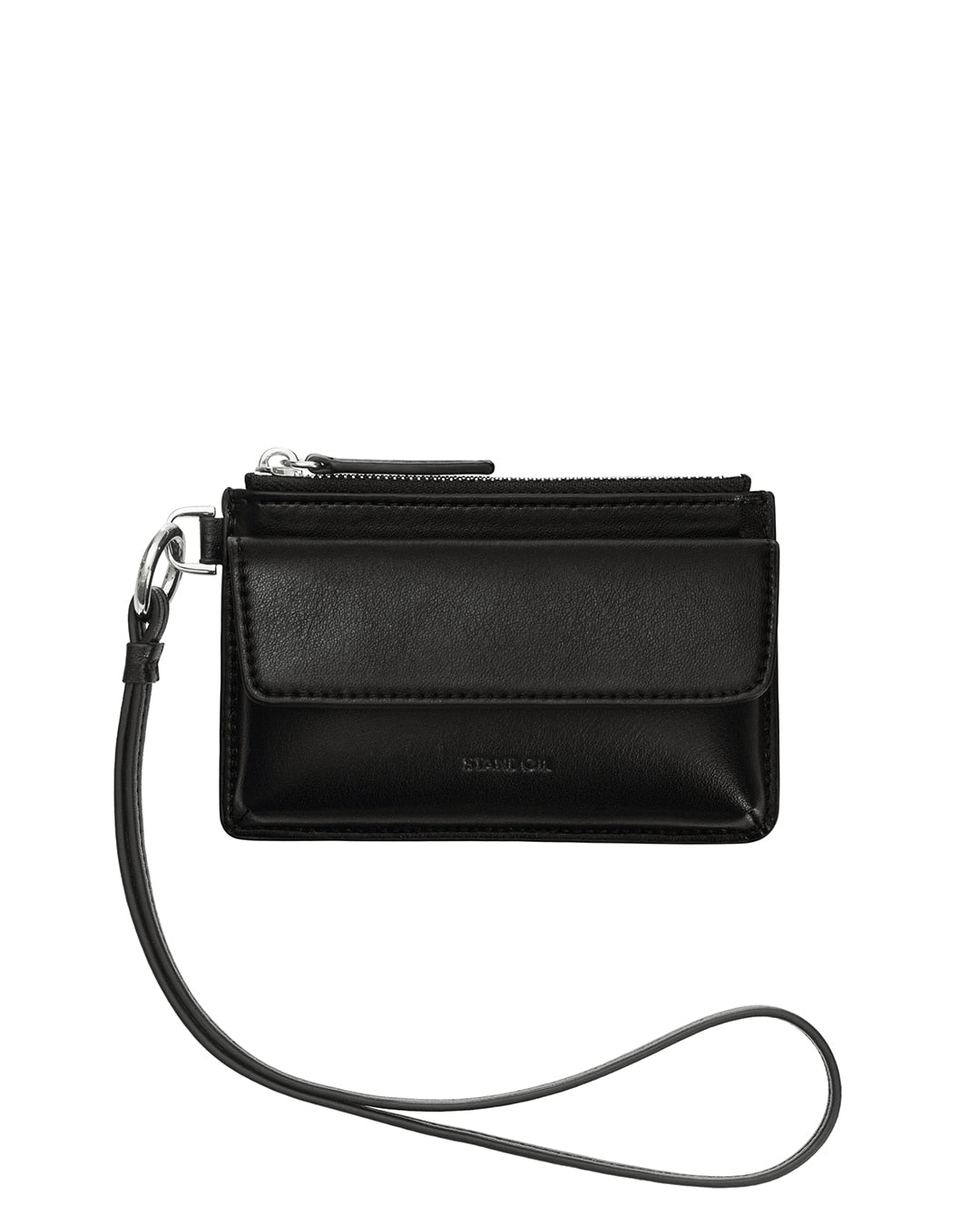 Stand Oil Chubby Zipper Wallet — Black