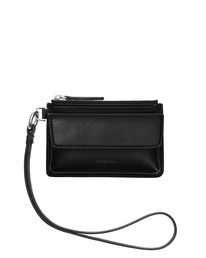 Stand Oil Chubby Zipper Wallet — Black