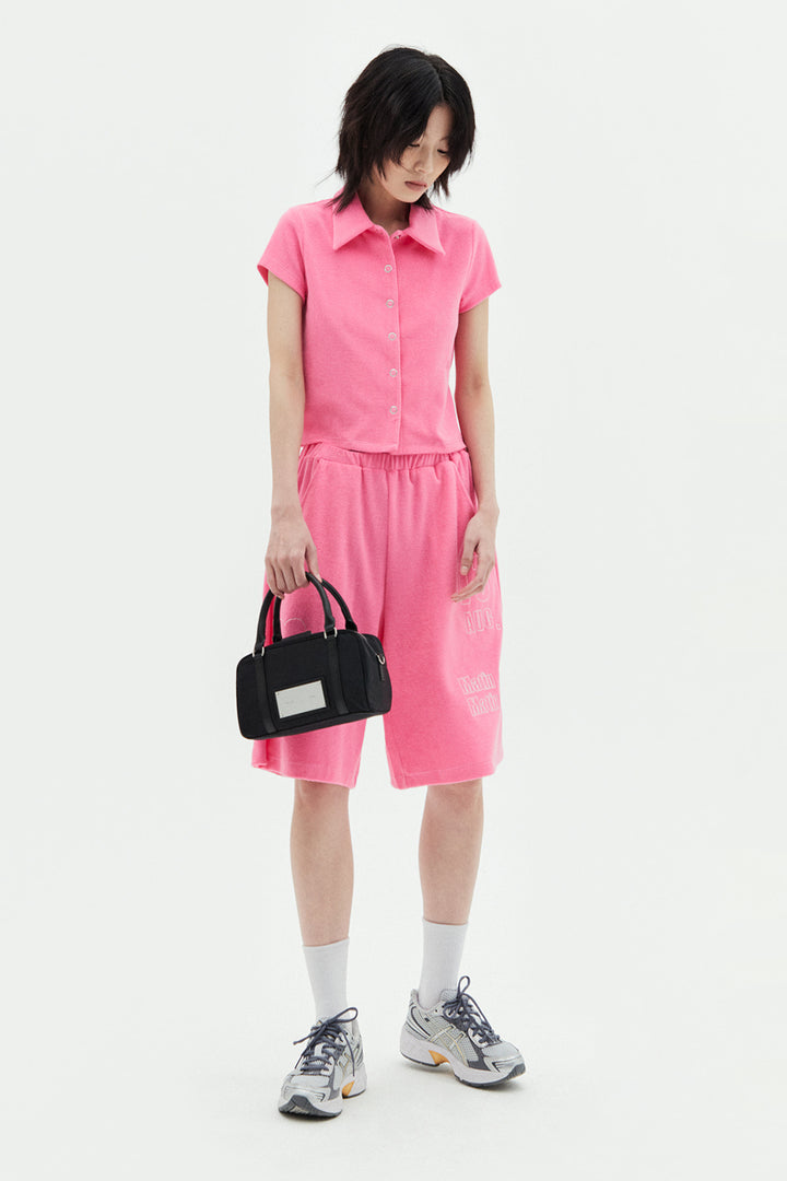 Matin Kim Baby Sporty Tote Bag — Black