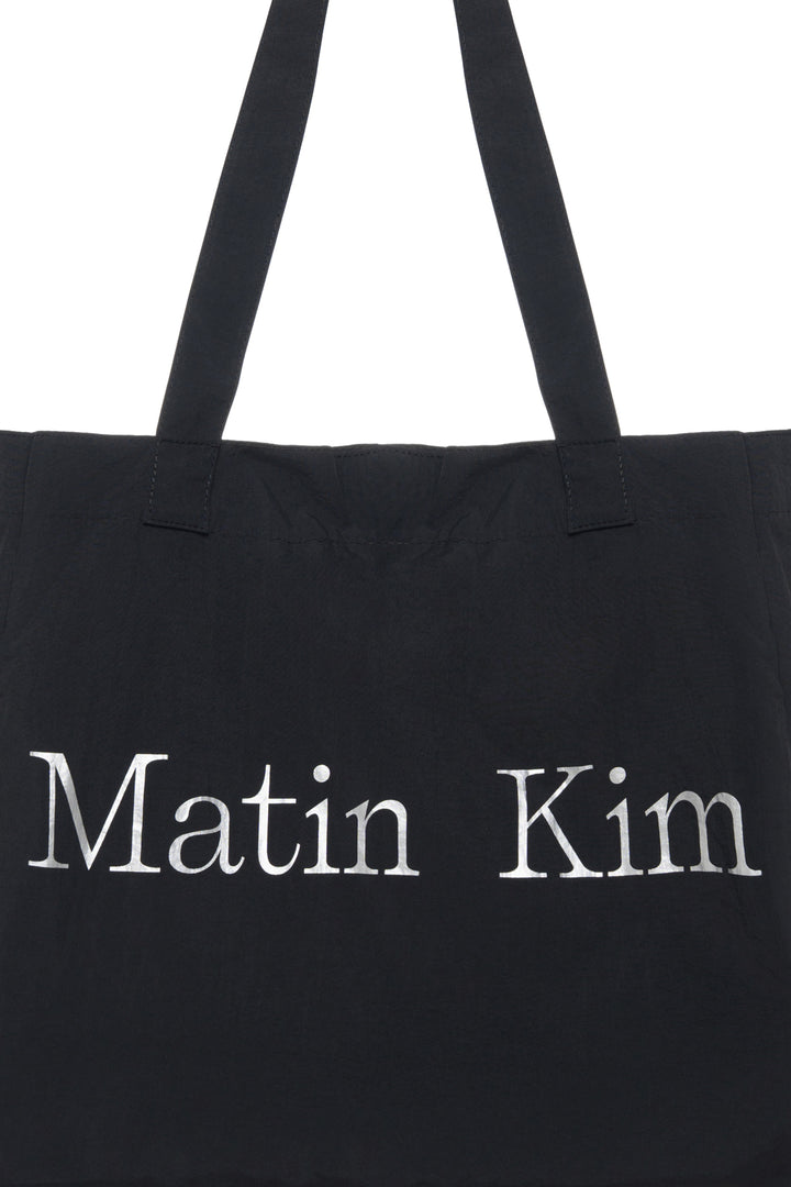 Matin Kim Fabric Big Ecobag — Black