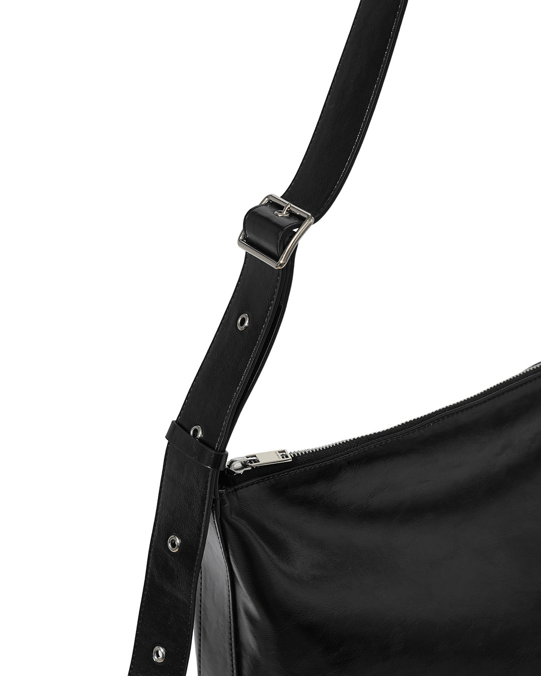 Stand Oil Ooze Bag — Slouchy Crossbody — Black