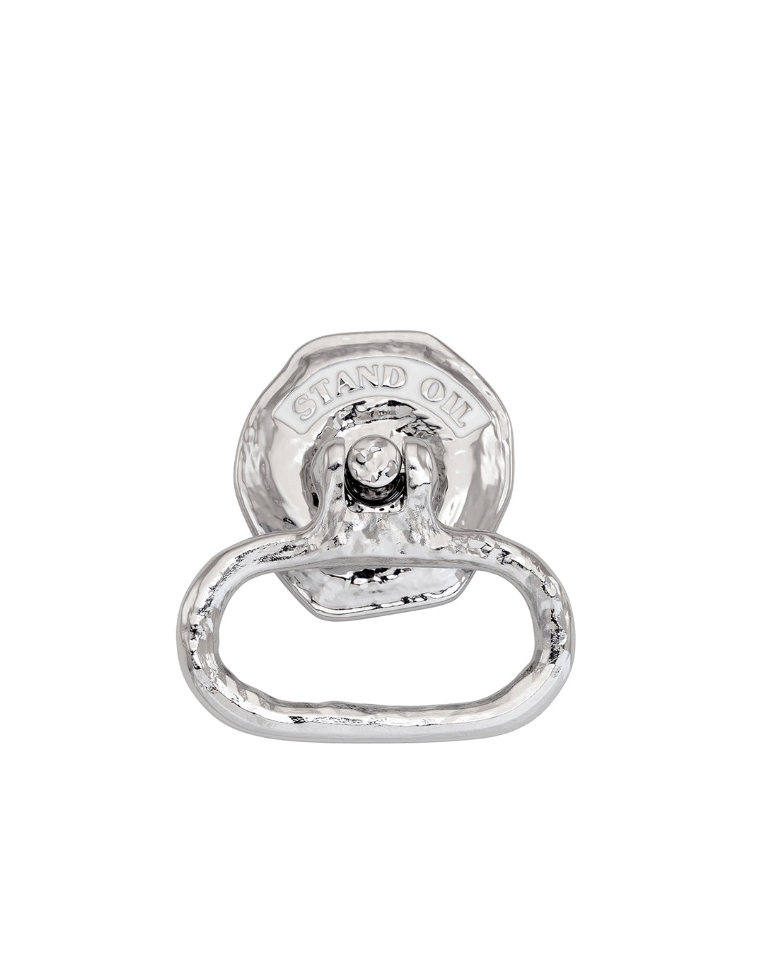 Stand Oil Door Handle Gripring — Silver