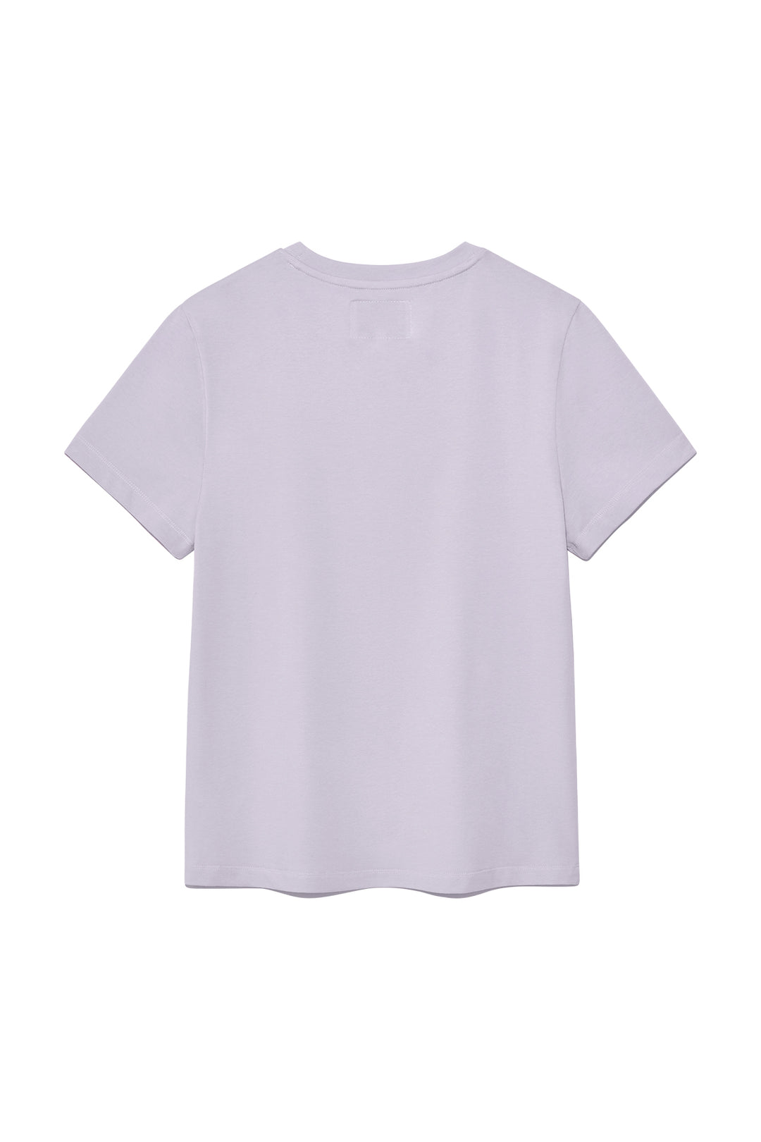 Matin Kim Appliqué Logo Patch Top in Lilac