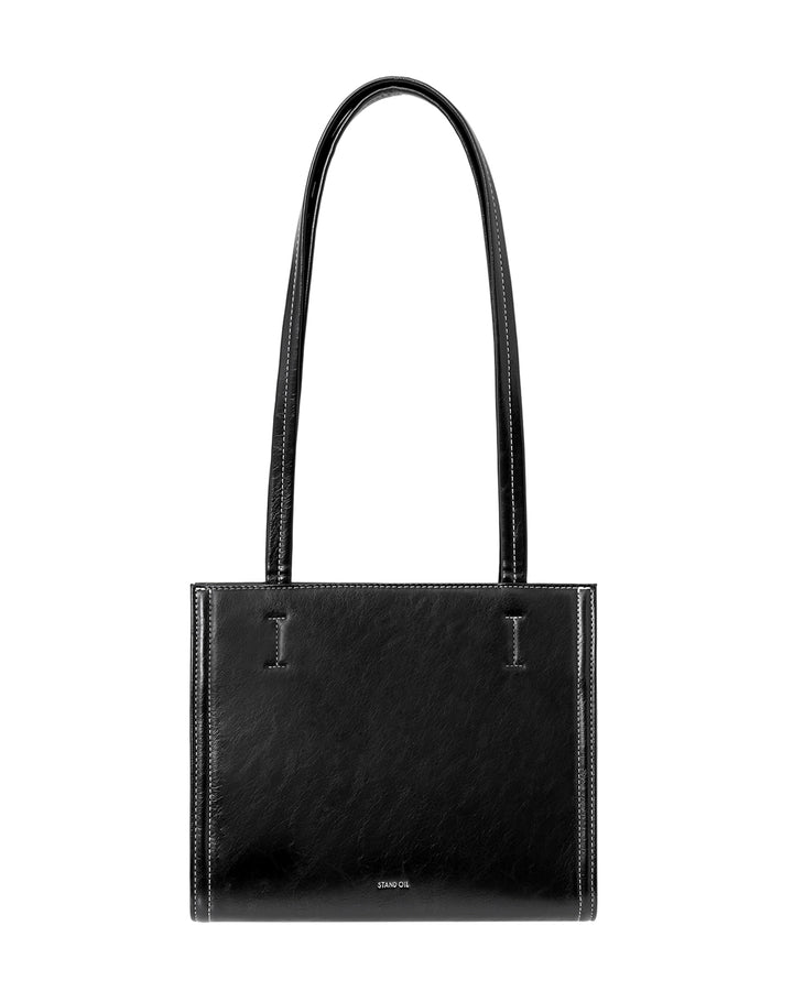 Stand Oil Oblong Mini Bag — Stitch Black