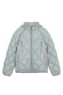 Matin Kim Quilting Hoody Lightweight Jumper — Mint