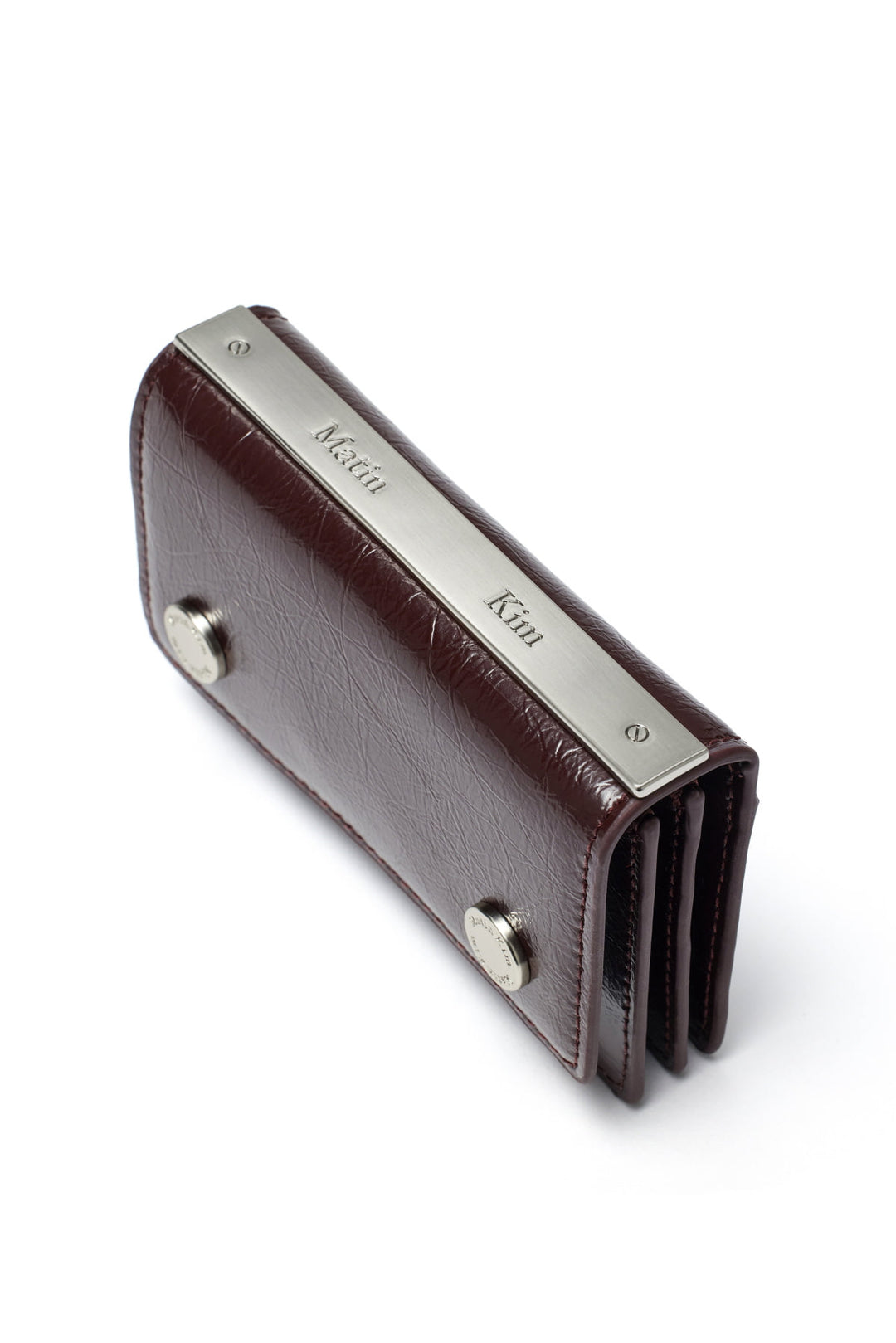 Matin Kim Pocketpack Accordion Wallet — Burgundy