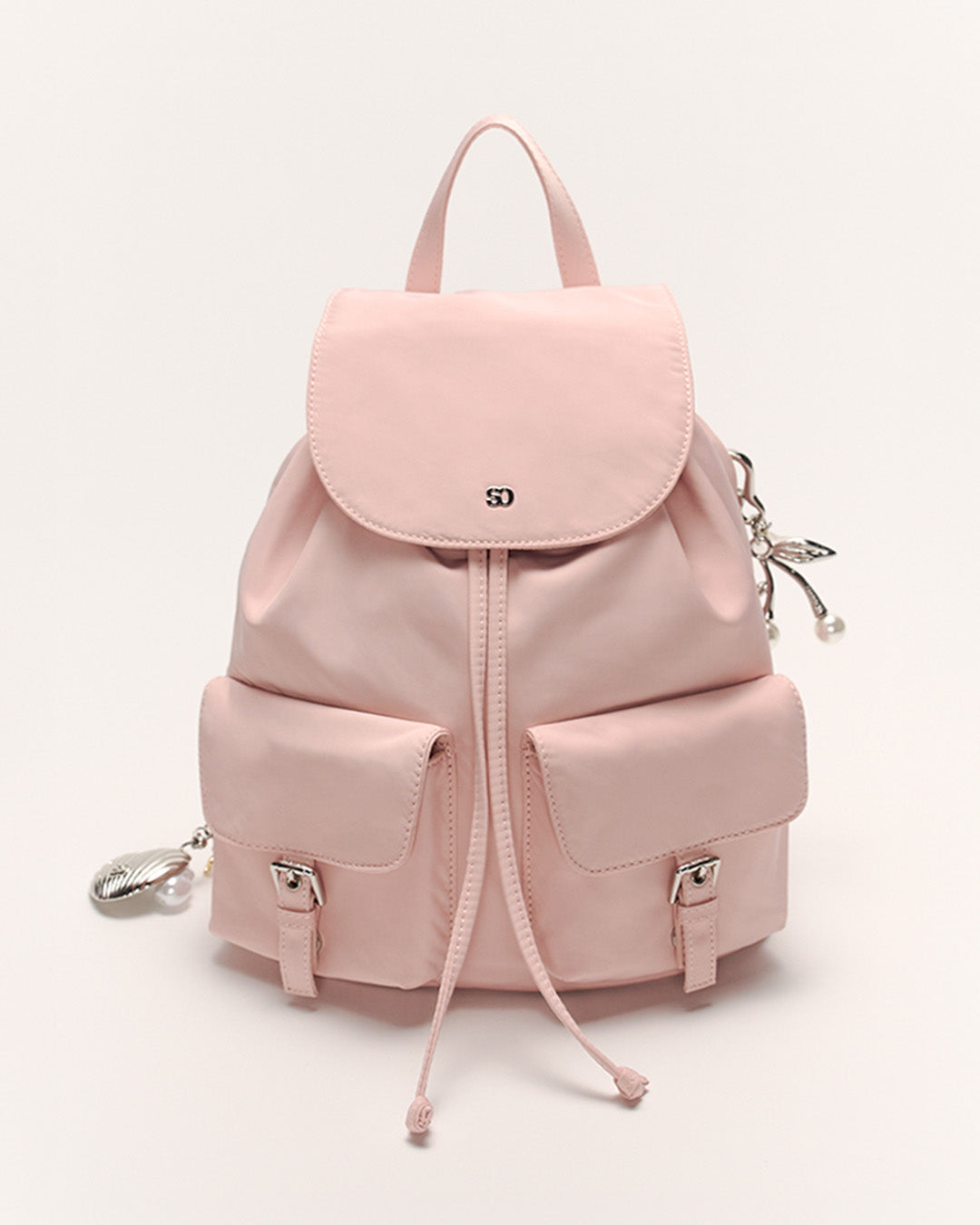 Stand Oil Hug Backpack — Baby Pink