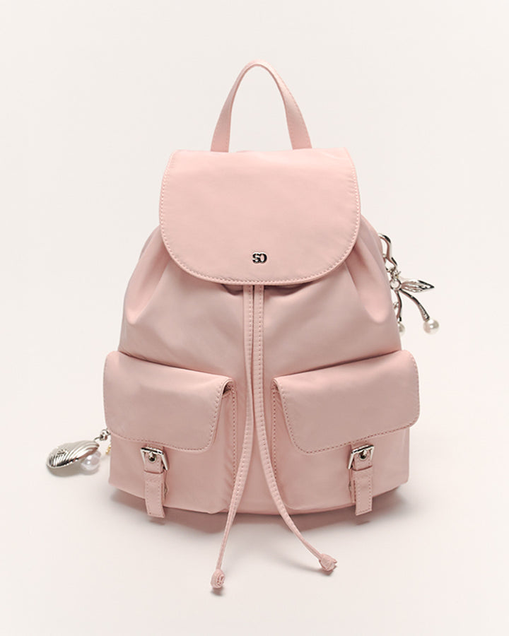 Stand Oil Hug Backpack — Baby Pink