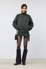 KIMMATIN Washed Trench Jacket — Khaki