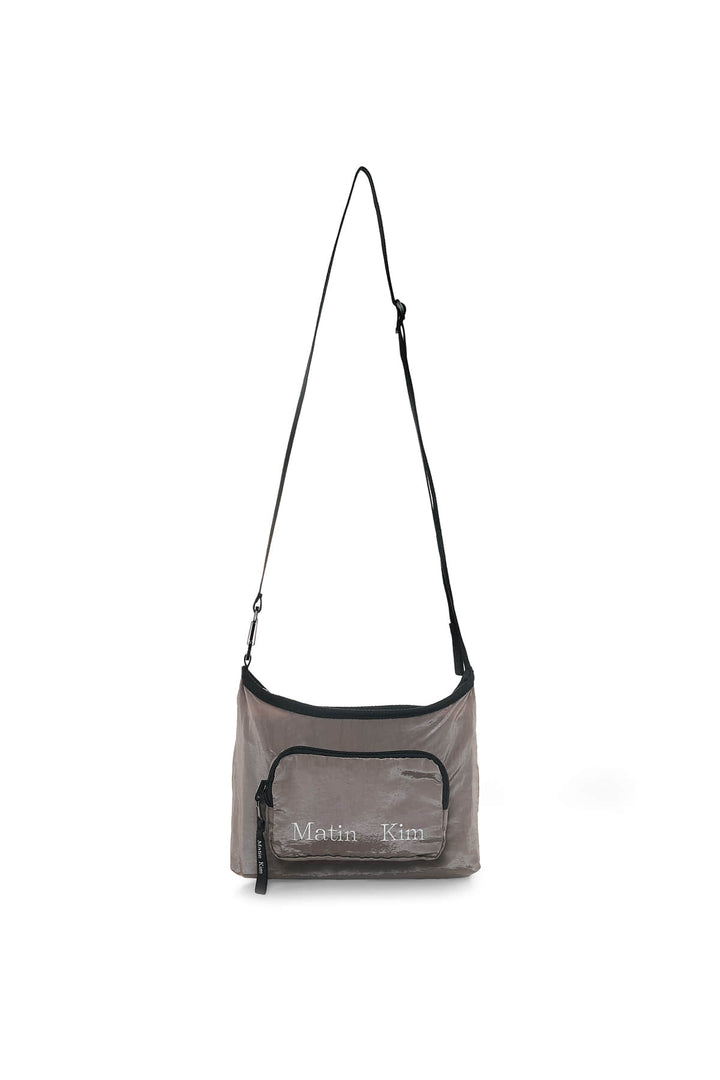 Matin Kim Packable Cross Pocket Bag — Gray