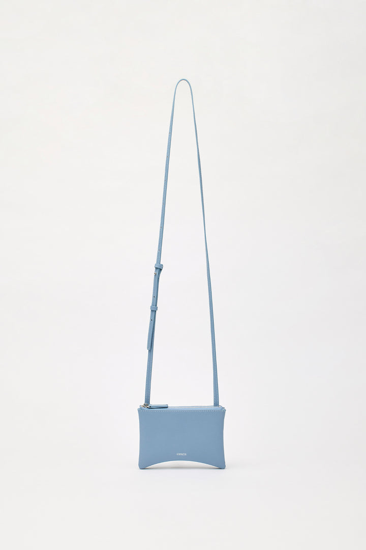 KIMMATIN Arch Shape Mini Wallet Bag — Blue