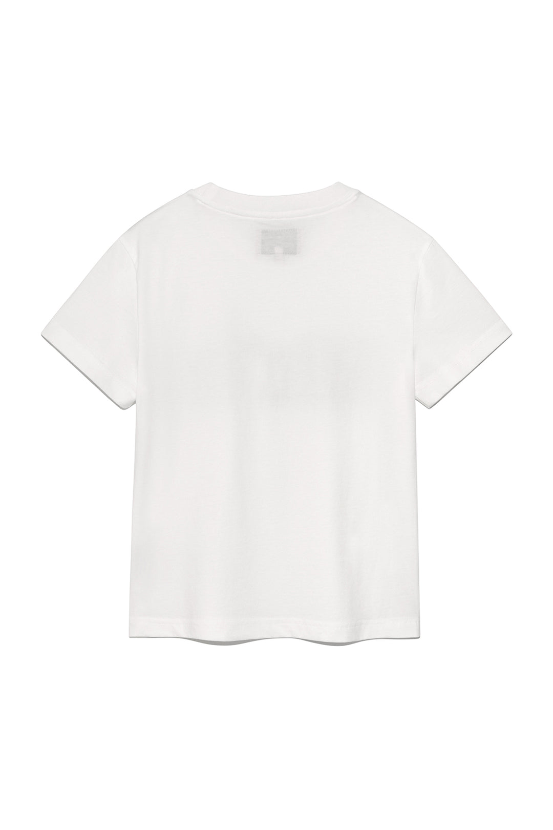 Matin Kim Shadow Typo Top — White