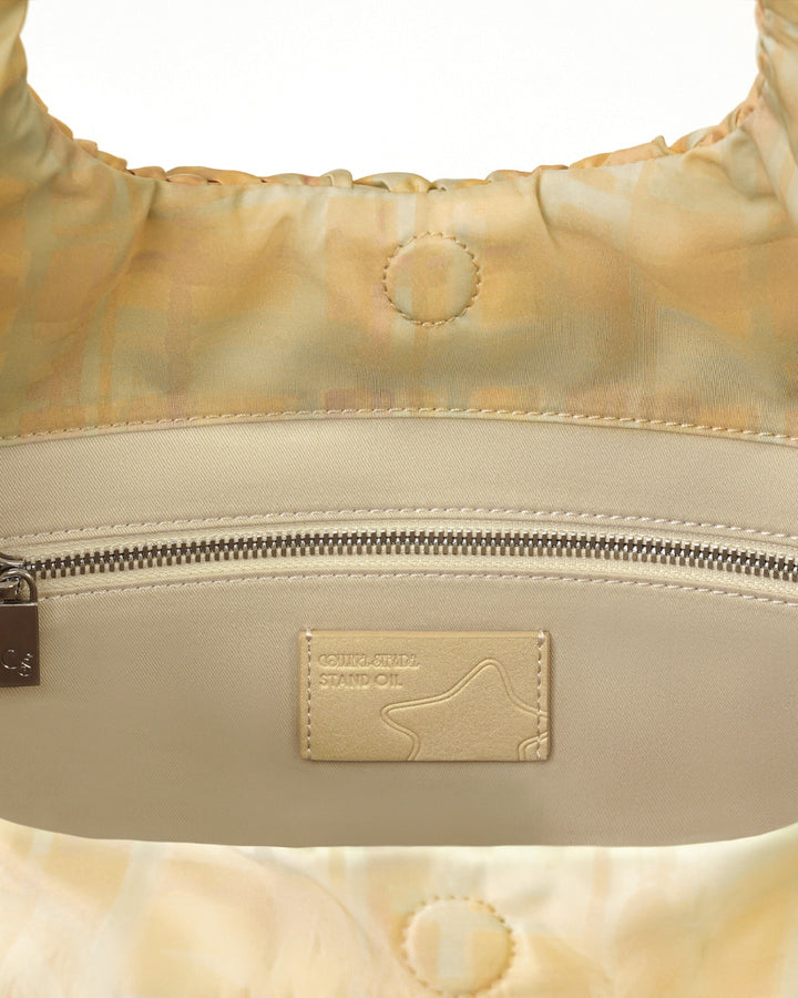 Stand Oil Cloud Ringo Bag — Pleated Shoulder — Butter Plaid