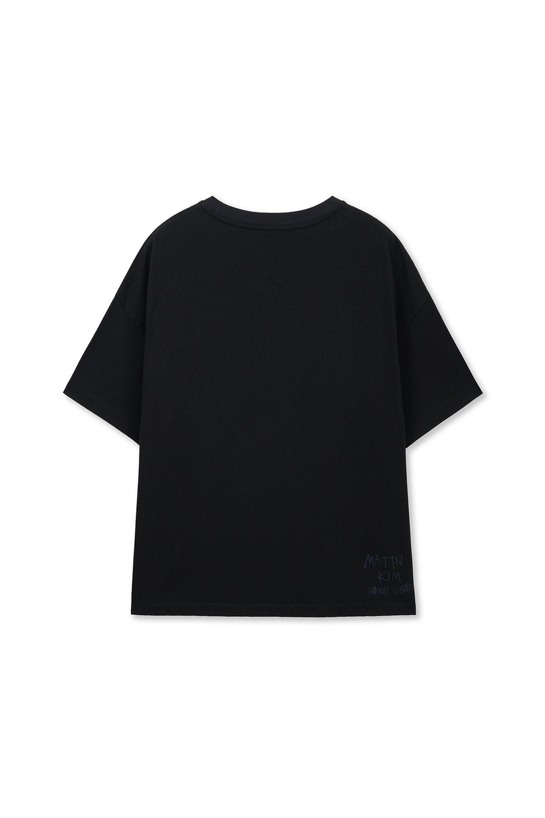 Matin Kim Graffiti Artwork Top — Black