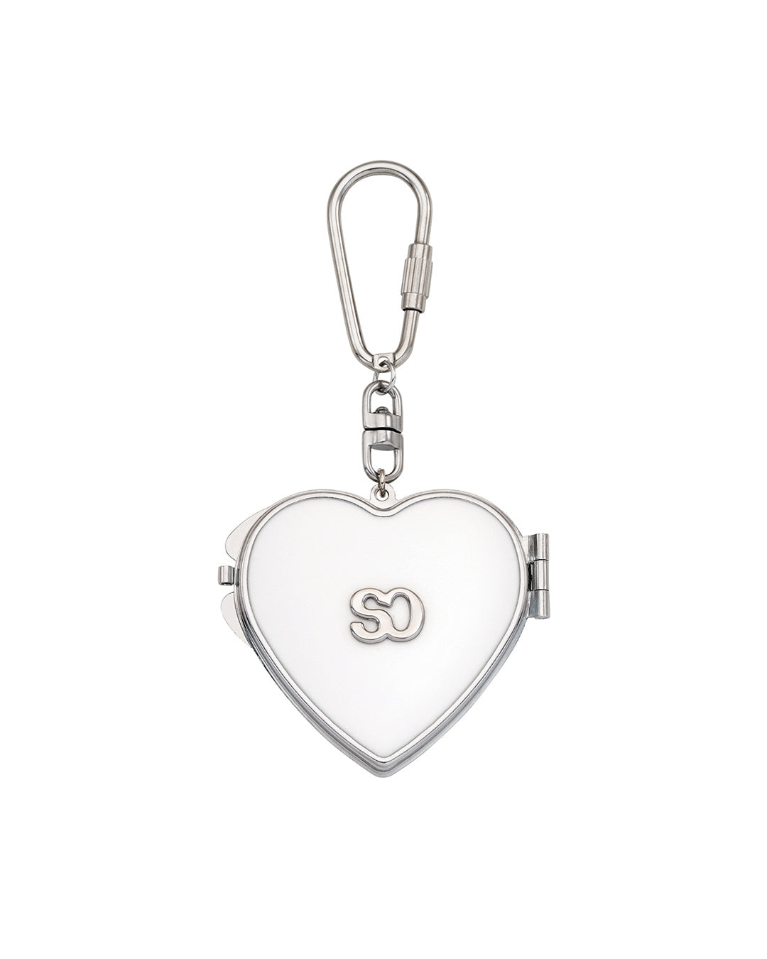 Heart Berry Keyring · 하트 베리 키링 — Silver