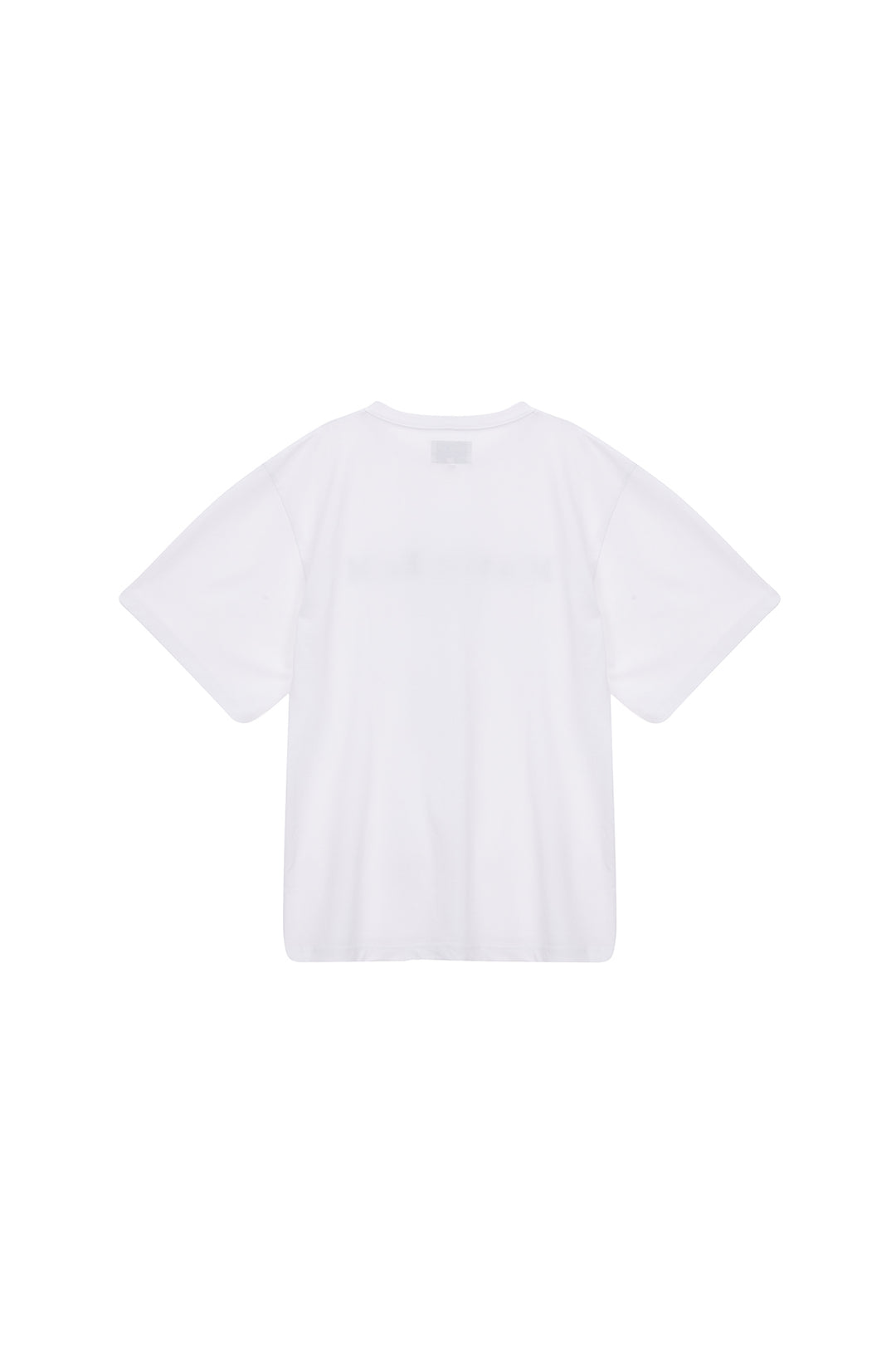 Matin Kim Embroidery Logo Top — White