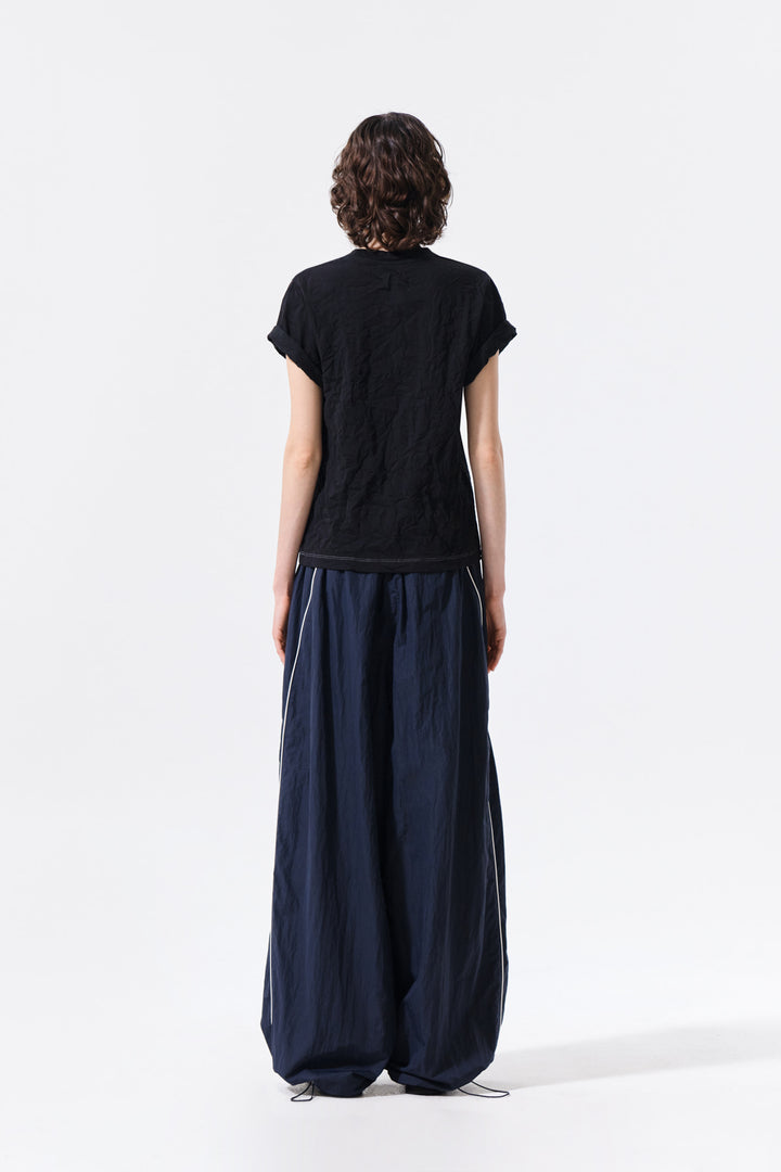 Matin Kim 16 Logo Track Pants — Navy blue