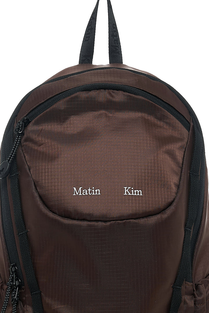 Matin Kim Airy Backpack — Brown