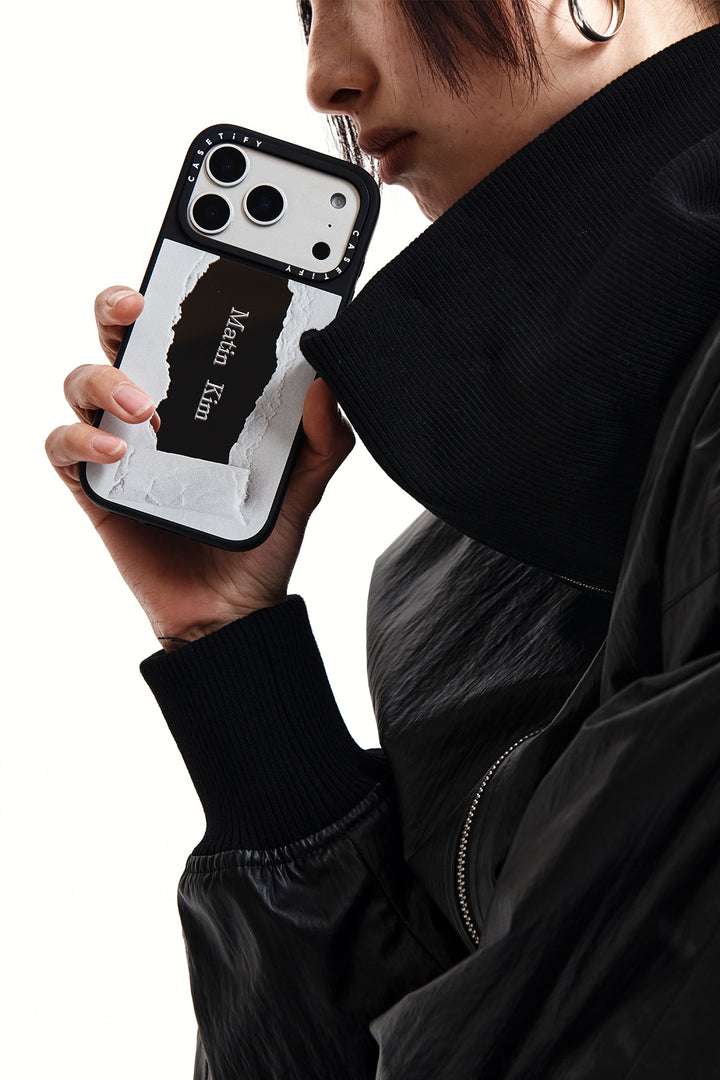 Matin Kim x Casetify Paper Case — Silver
