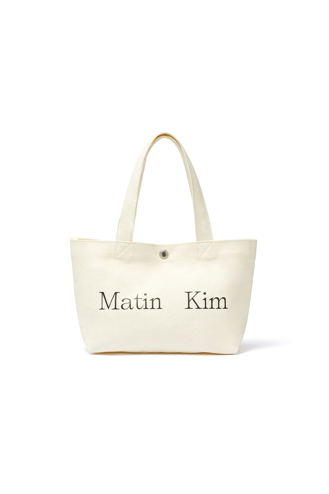 Matin Kim Canvas Mini Tote Bag — Ivory