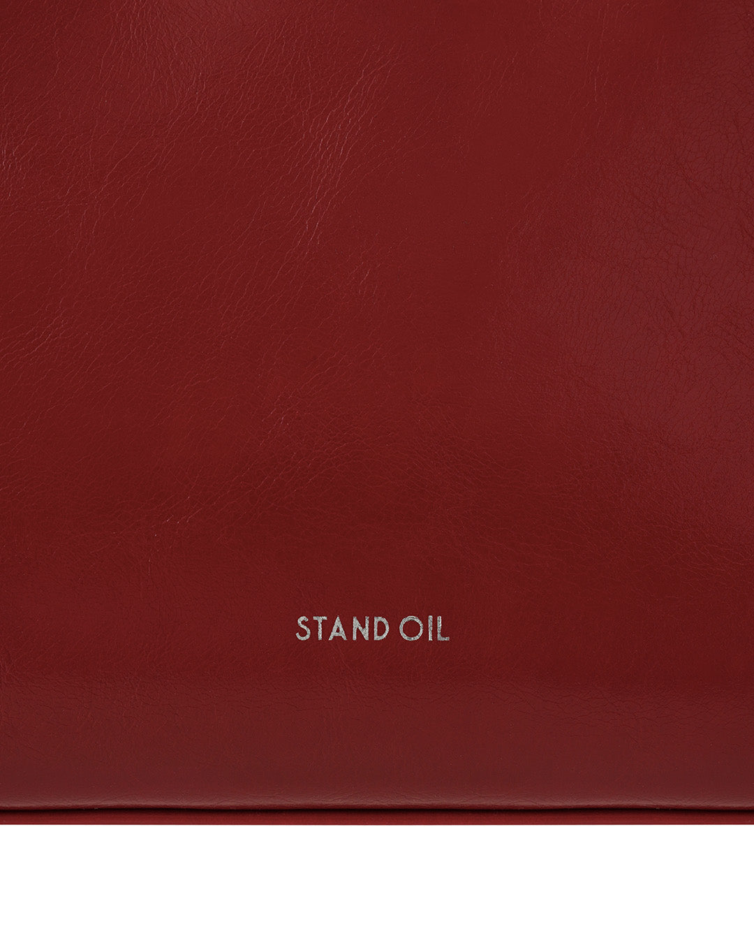 Stand Oil Square Low Bag — Red wine