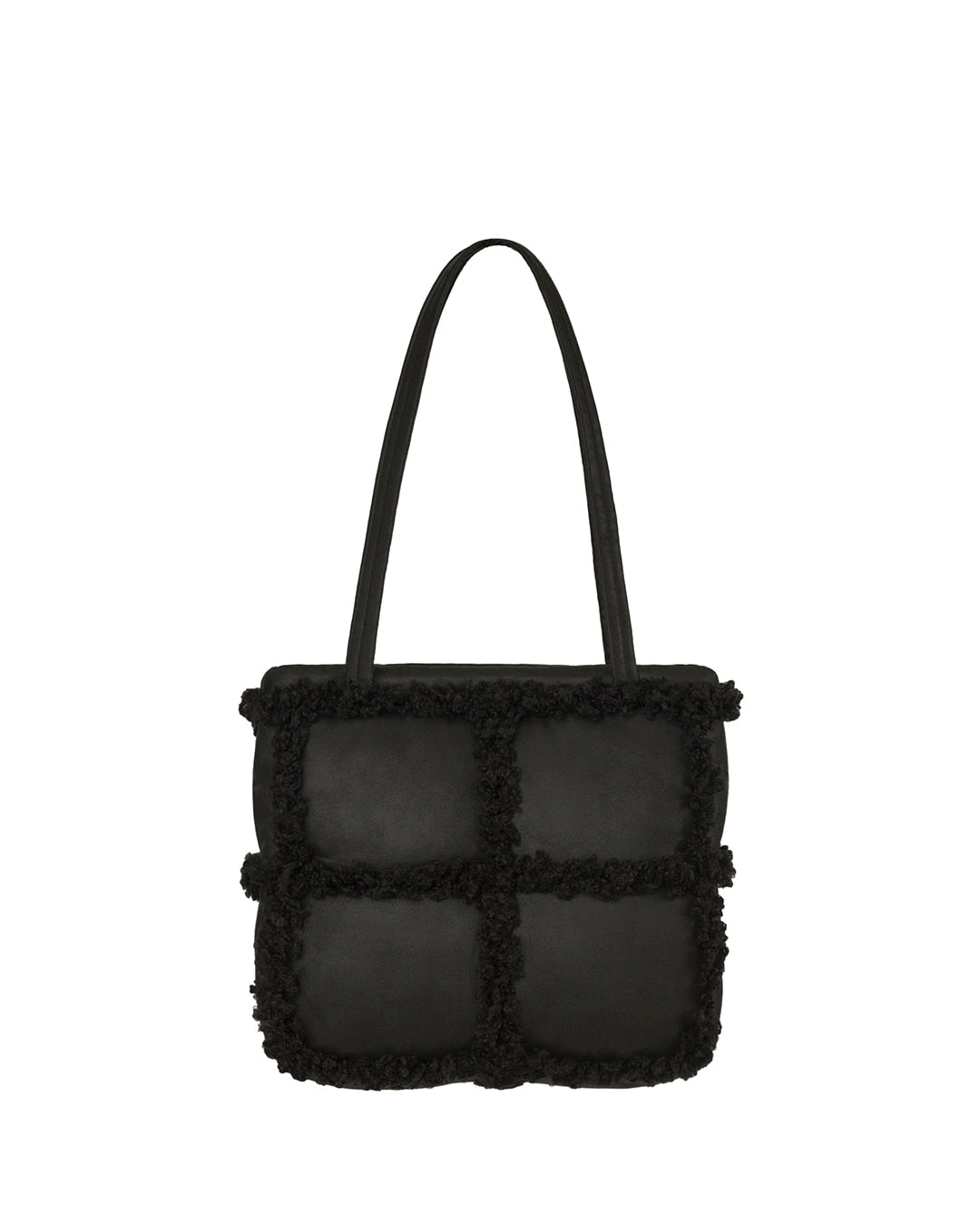Stand Oil Bubble Bag Mini — Fur Black