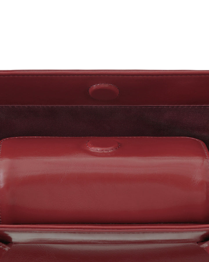 Stand Oil Square Low Bag — Red wine