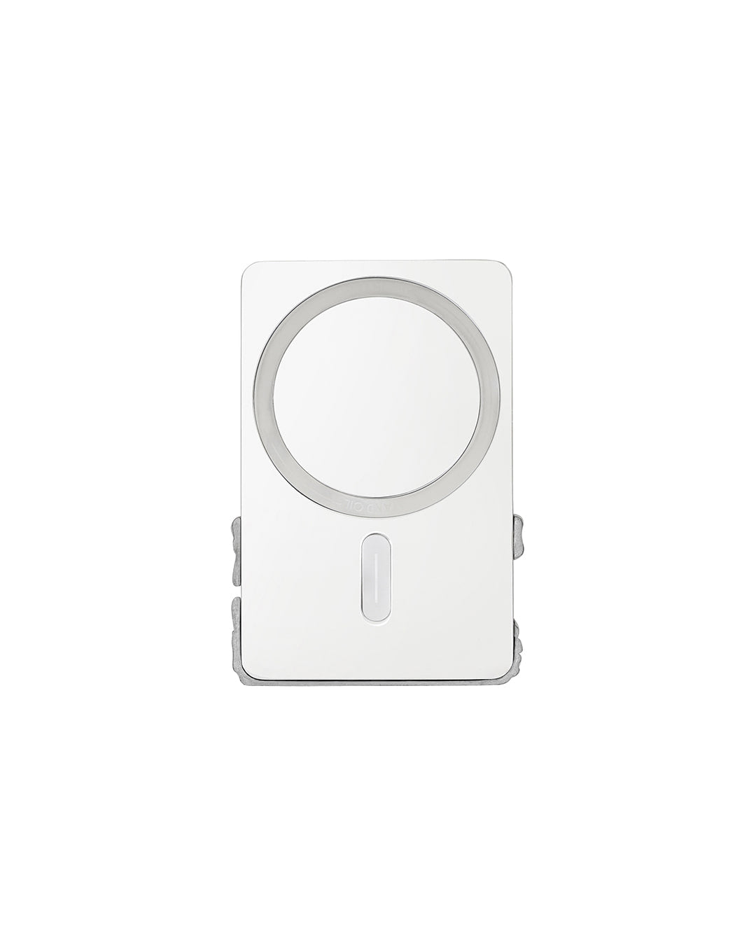 Stand Oil Bow Card Holder — MagSafe — Silver