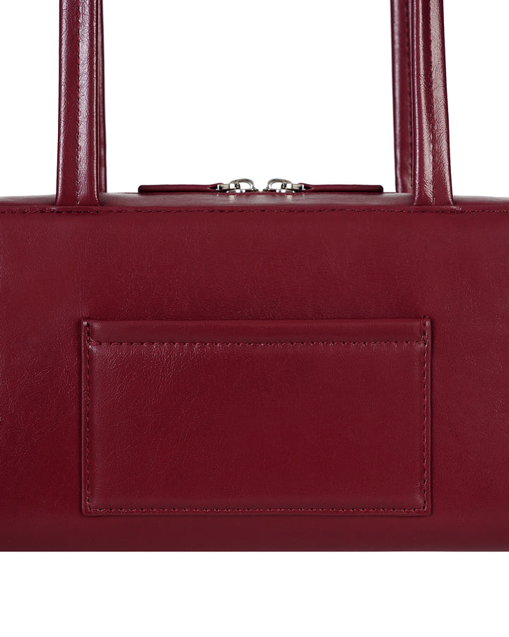 Stand Oil Post Bag — Square Box Shoulder — Red wine