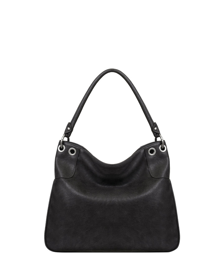 Stand Oil Lua Bag — Nubuck Crossbody — Gray