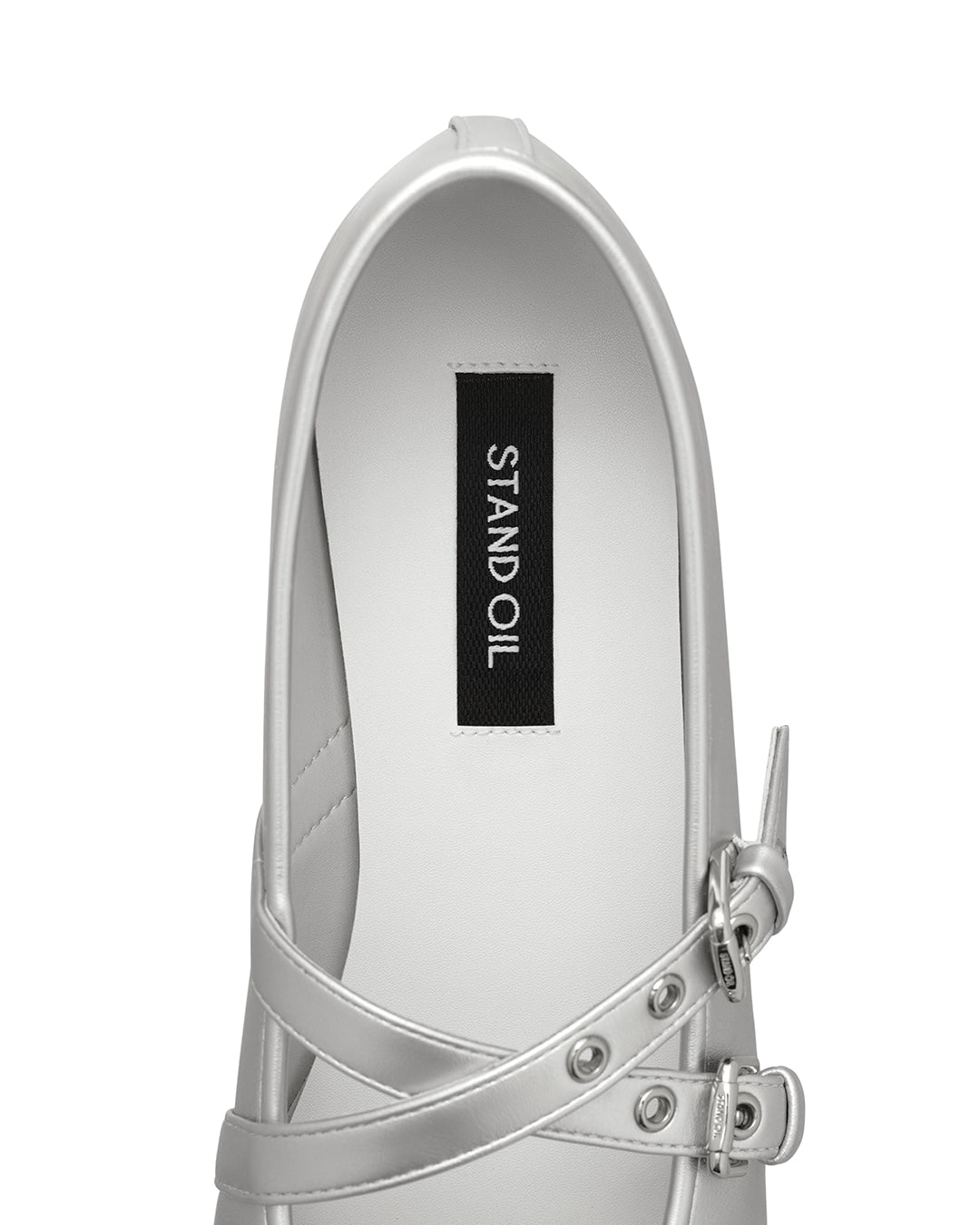 Stand Oil Cross Day Mary Jane — Silver