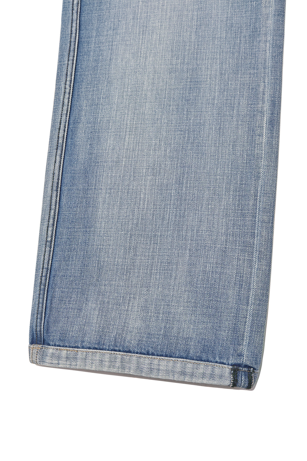 Matin Kim Out Pocket Washed Denim Pants — Light Blue