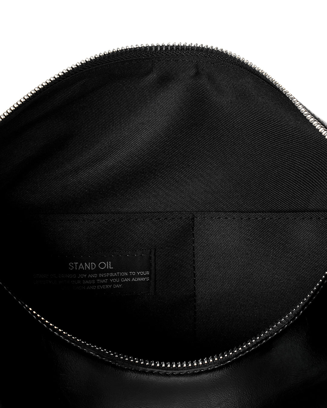Stand Oil Odd Bag — Soft Shoulder Crossbody — Black