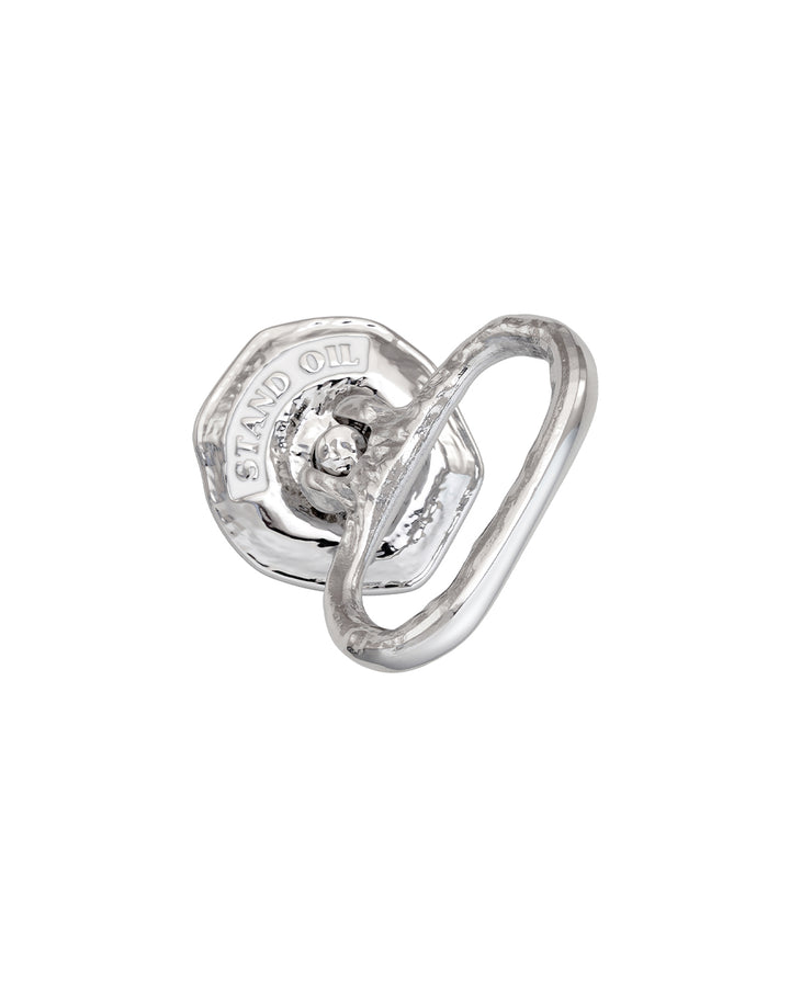 Stand Oil Door Handle Gripring — Silver