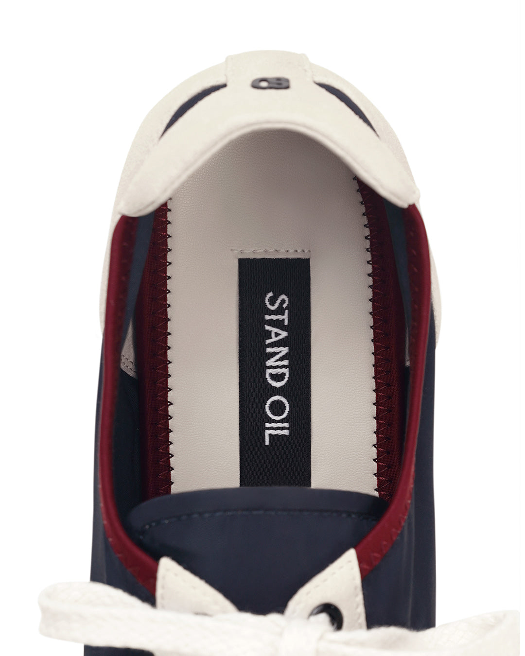 Stand Oil Sophie Flat Sneaker — Navy Combo
