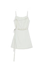 Matin Kim Sleeveless Wrap Dress — Cream