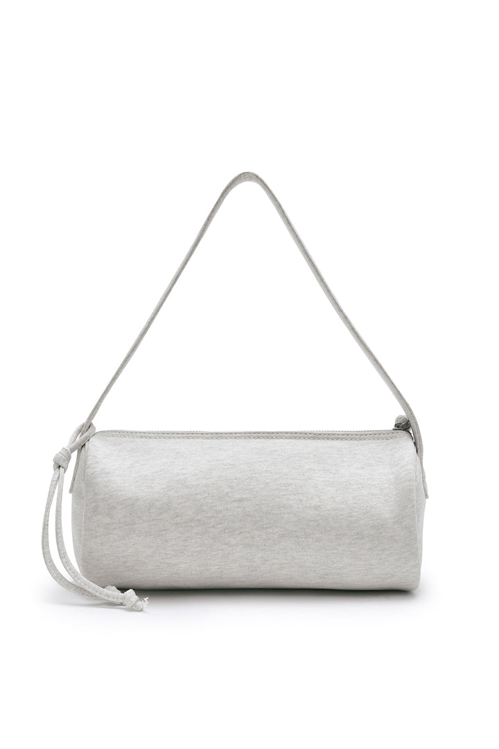 Matin Kim Appliqué Logo Jersey Duffle Bag — Beige