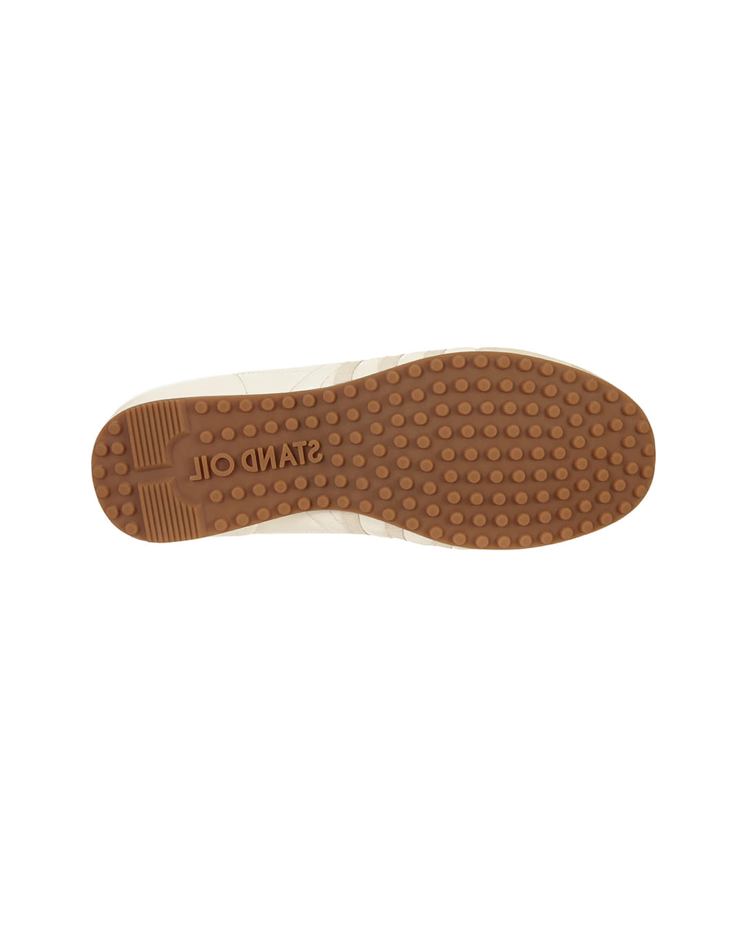 Stand Oil Tie Mary Jane Sneaker — Cream