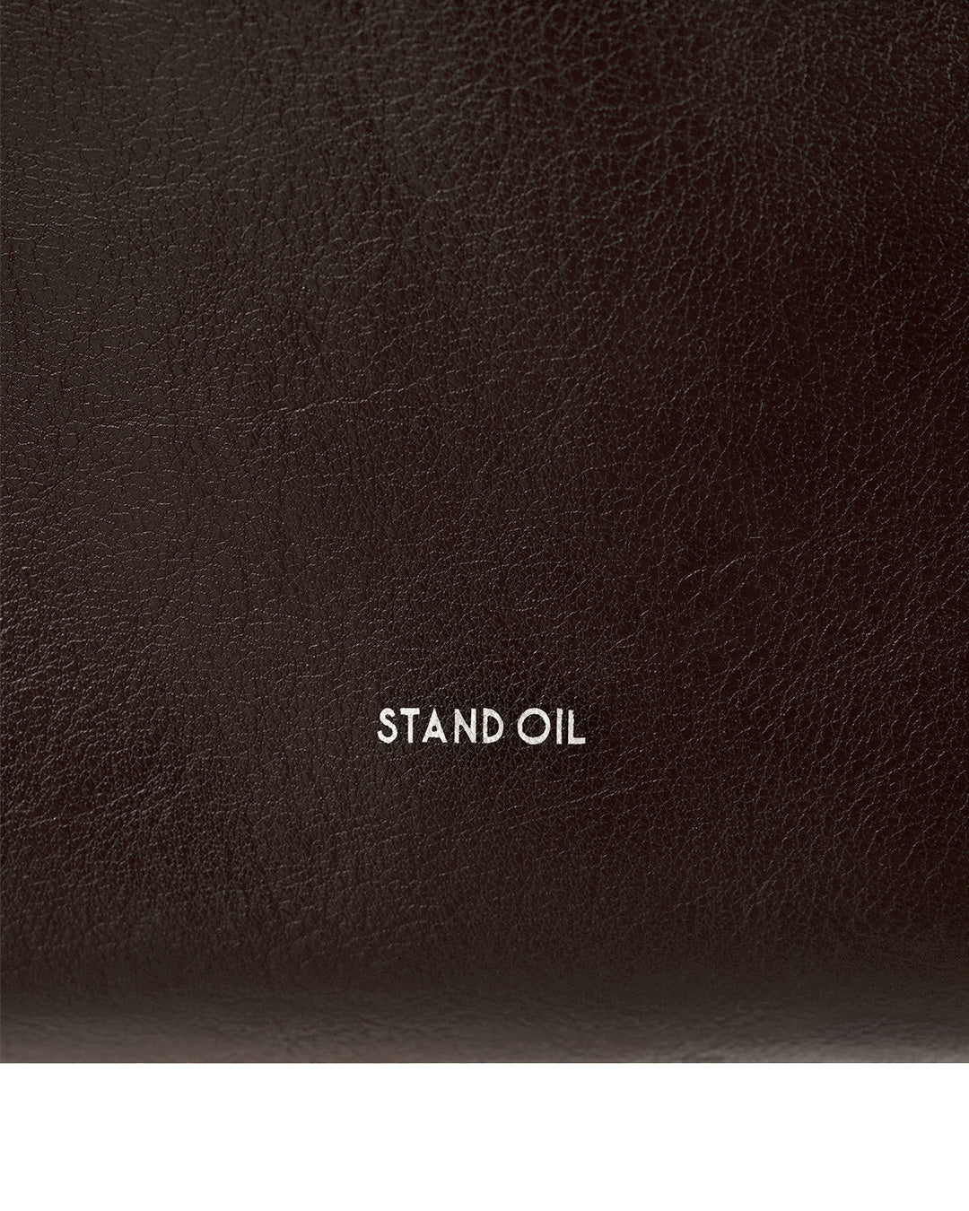 Stand Oil Mushy Bag — Nubuck Slouch Tote — Maroon