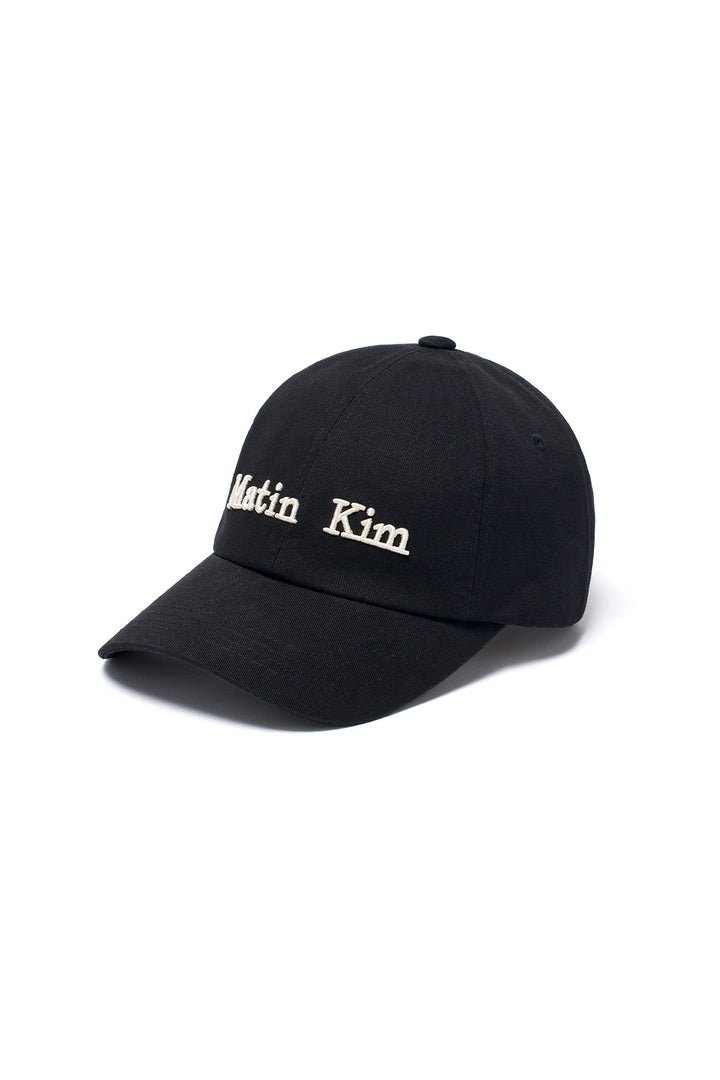 Matin Kim Classic Logo Ball Cap — Black