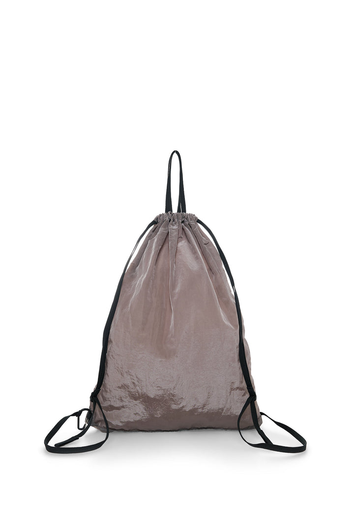 Matin Kim Packable String Shoulder Bag — Grey