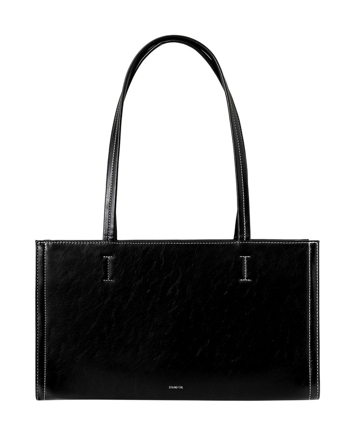 Stand Oil Oblong Bag — Stitch Black