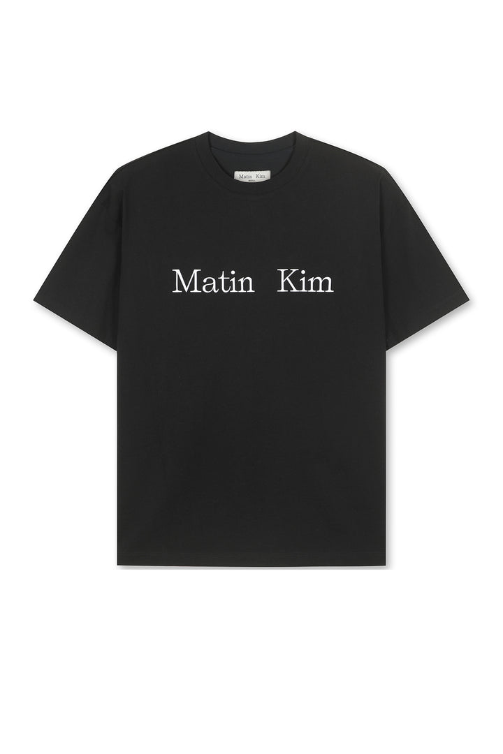 Matin Kim Logo Top — Black