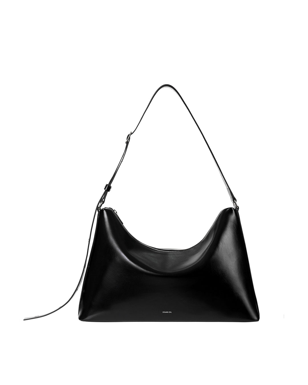 Stand Oil Odd Bag — Soft Shoulder Crossbody — Black