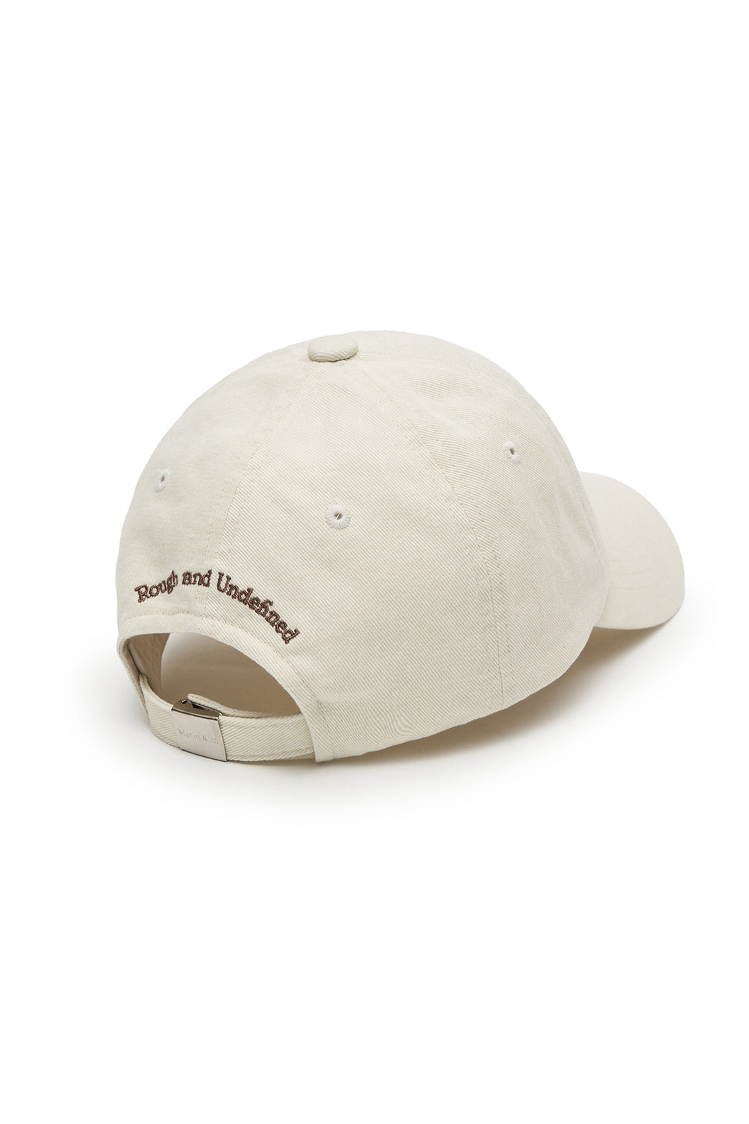Matin Kim Mini Classic Logo Ball Cap — Cream