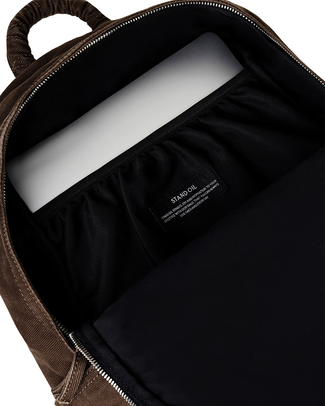 Stand Oil Day Backpack — Vintage Wash — Brown