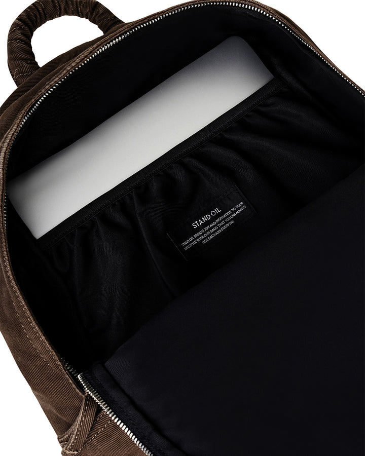 Stand Oil Day Backpack — Vintage Wash — Brown
