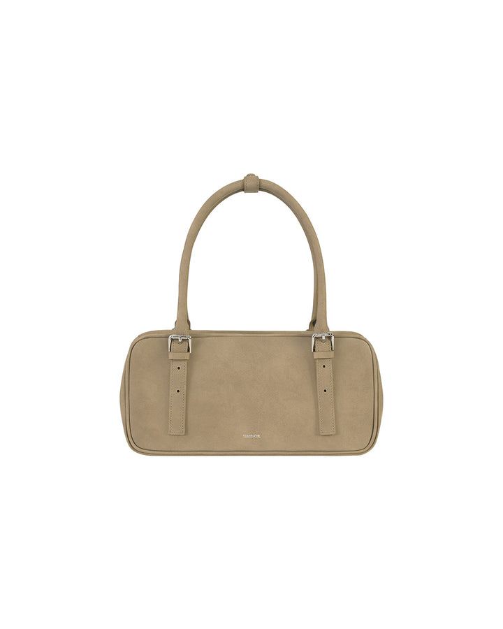 Stand Oil Square Bowling Bag — Taupe